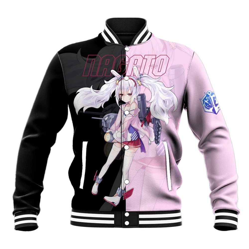 Laffey - Azur Lane Baseball Jacket Anime Game Style Ts04