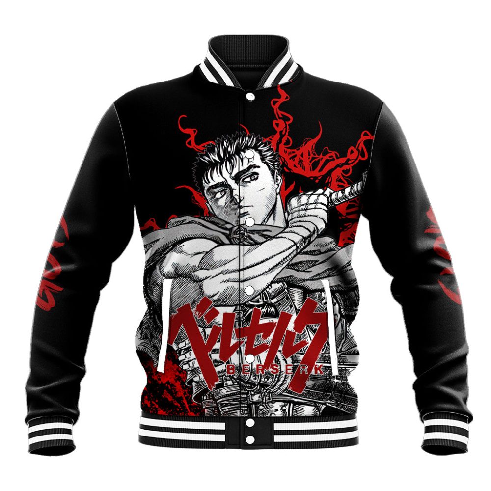 Guts Baseball Jacket Berserk Ts04