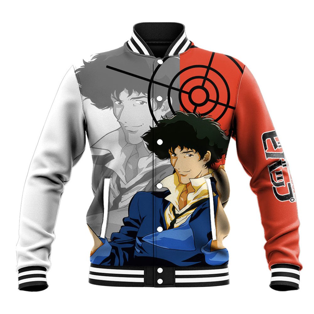 Spike Spiegel Cowboy Bebop Baseball Jacket Anime Style Ts04