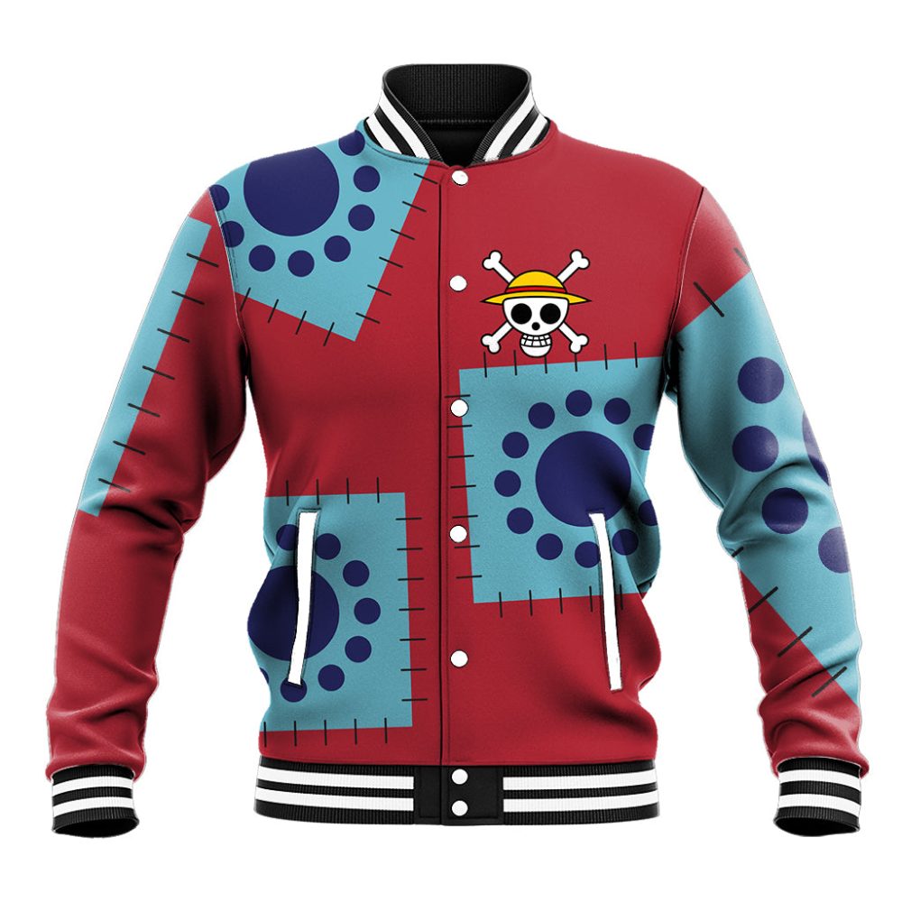 Luffy Wano Arc Baseball Jacket Ts04