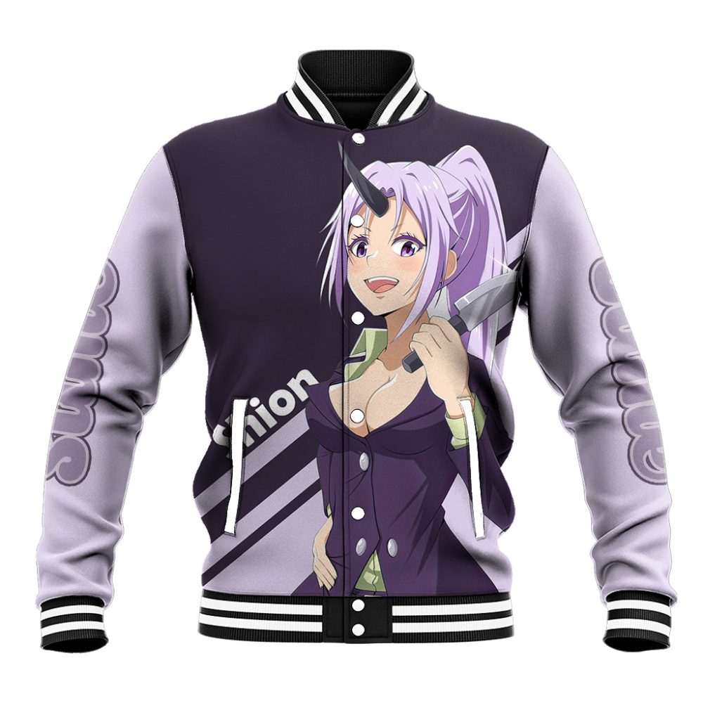 Slime Shion Baseball Jacket Tensura Anime Ts04