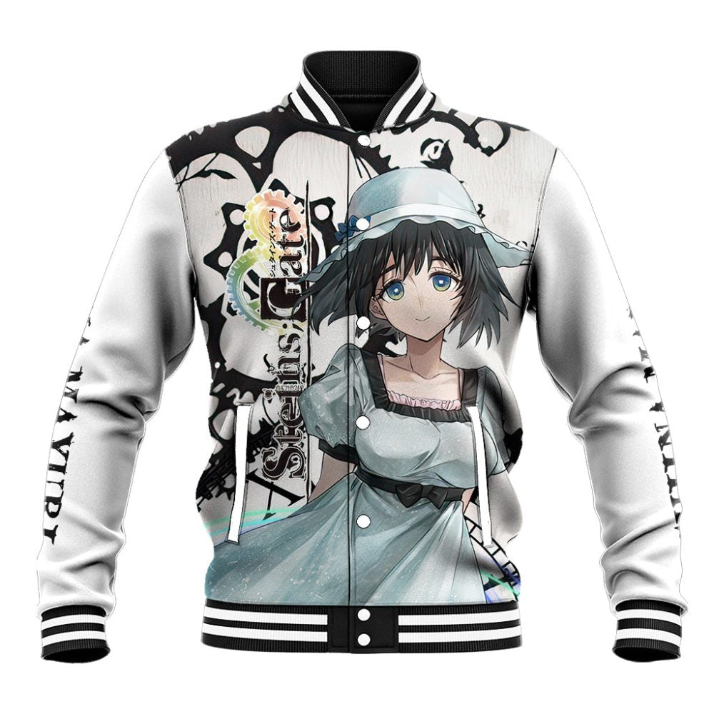 Shiina Mayuri - Steins Gate Baseball Jacket Anime Style Ts04