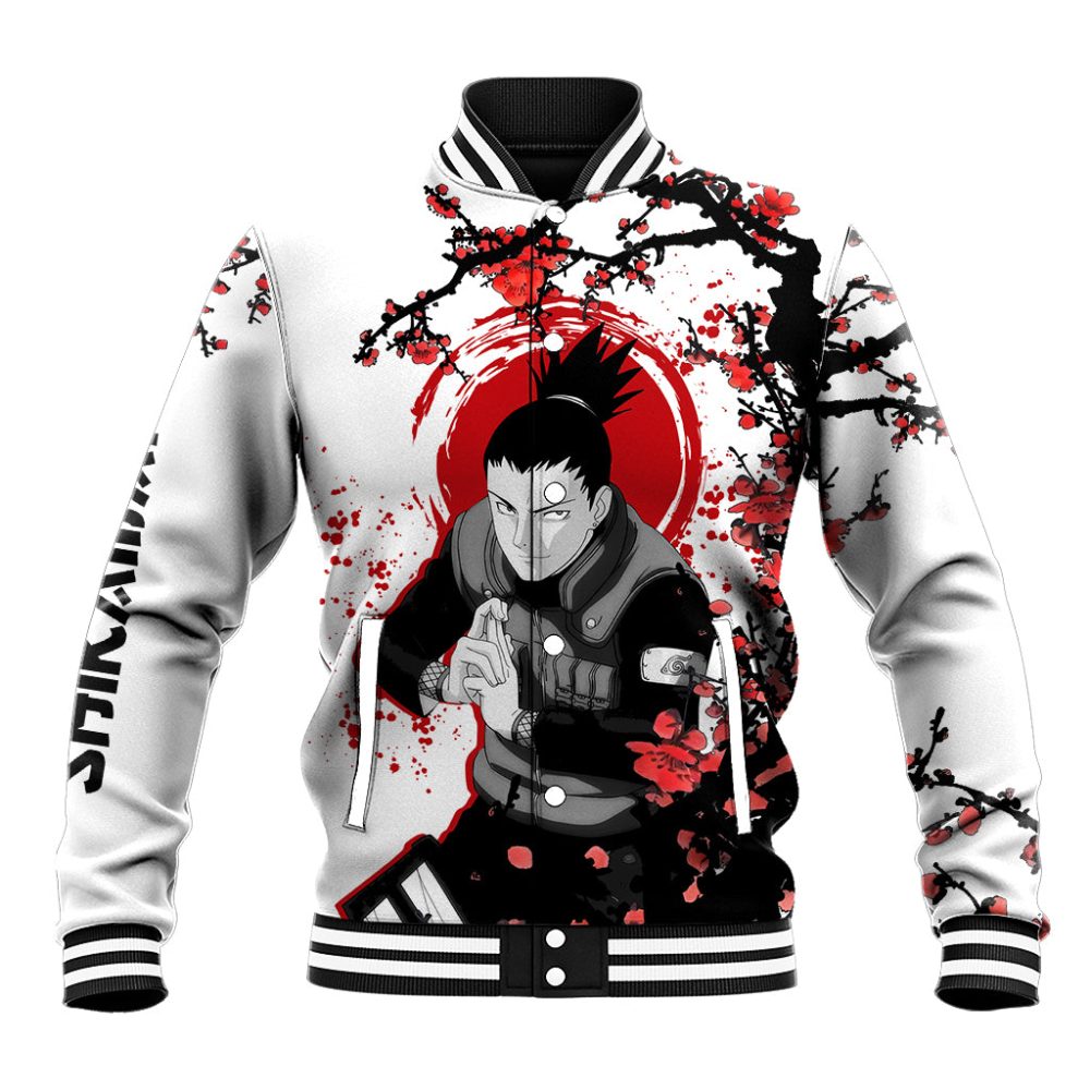 Shikamaru - Japan Style Anime Baseball Jacket Ts04