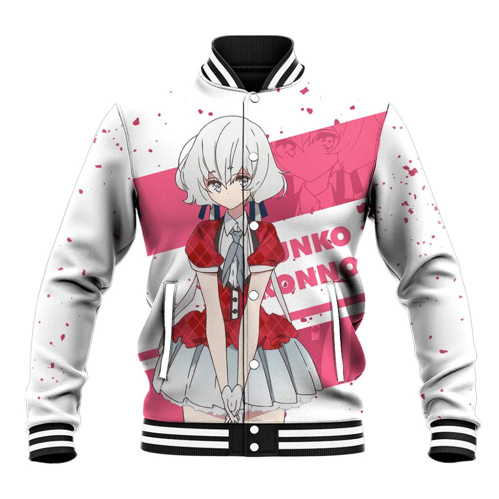 Zombie Land Saga Junko Konno Baseball Jacket Anime Style Ts04