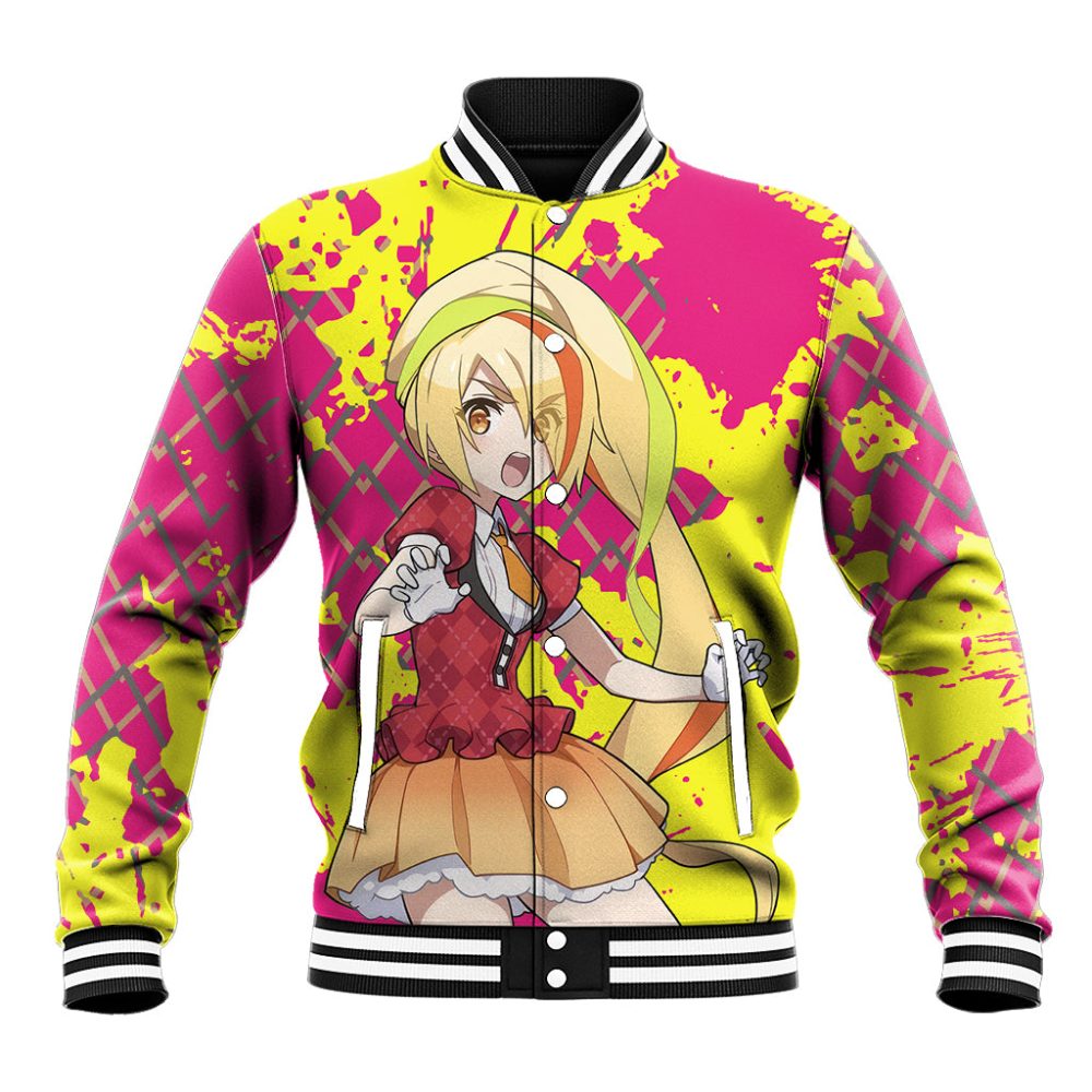 Zombie Land Saga Saki Nikaido Baseball Jacket Anime Style Ts04