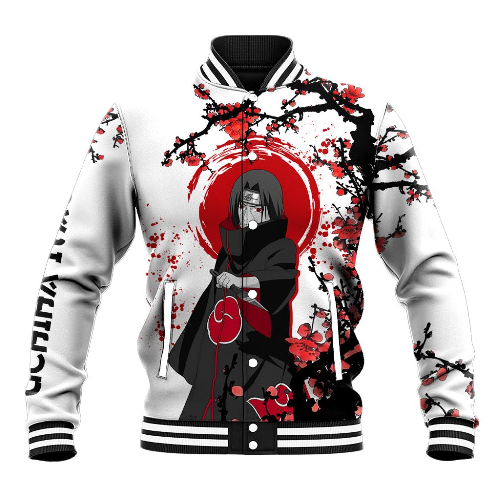 Uchiha Itachi - Anime Japan Style Baseball Jacket Ts04