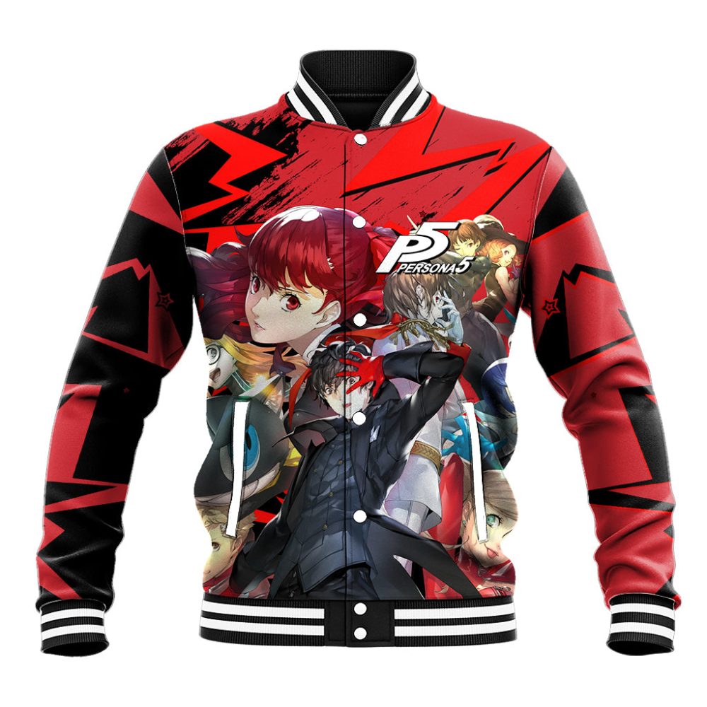 Persona 5 Team Baseball Jacket Ts04