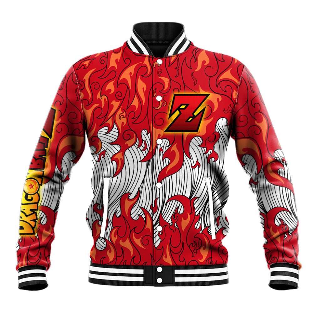 Shenron Baseball Jacket Dragon Ball Ts04
