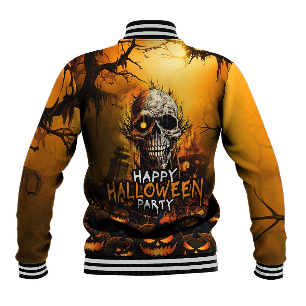 Happy Halloween Party Baseball Jacket Ts04
