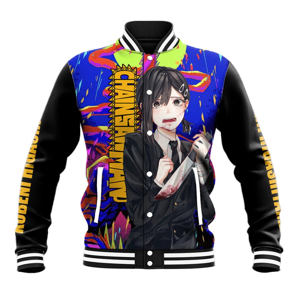 Kobeni Higashiyama Baseball Jacket Chainsaw Man Ts04