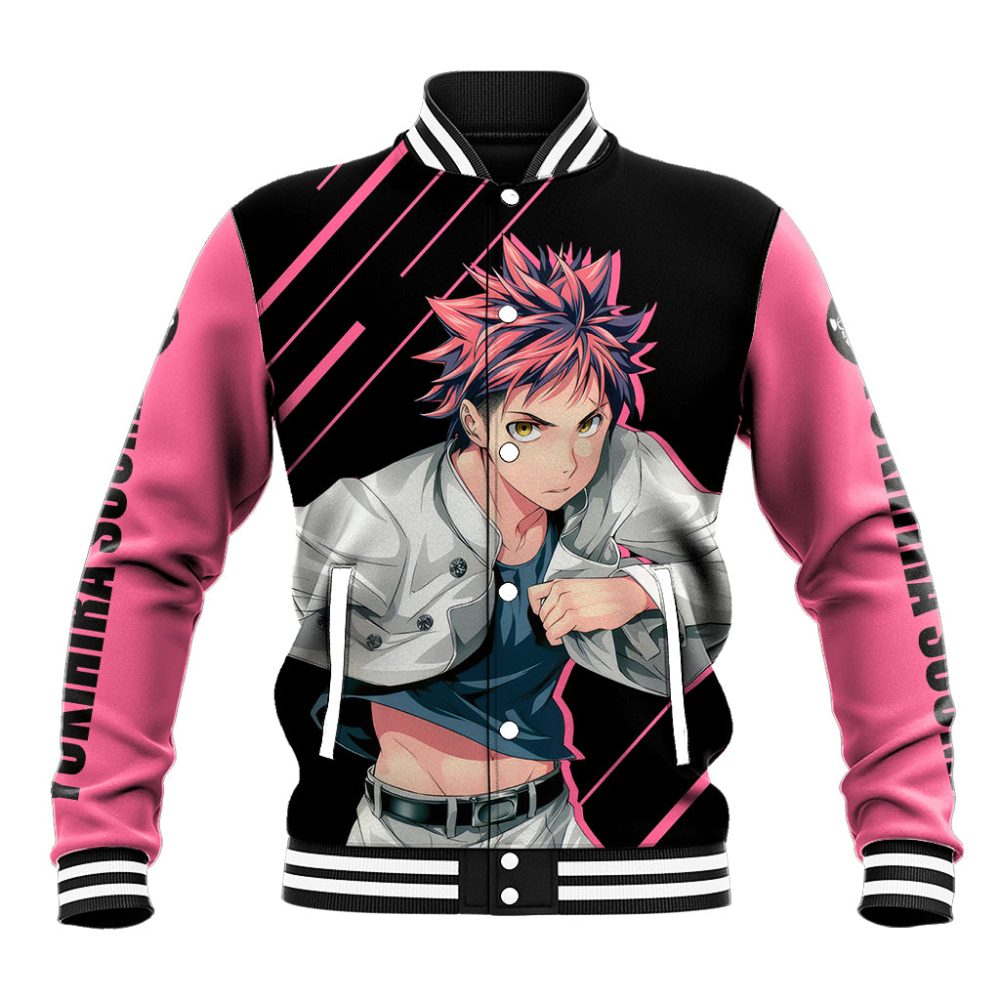 Yukihira Souma Baseball Jacket Shokugeki No Souma Ts04