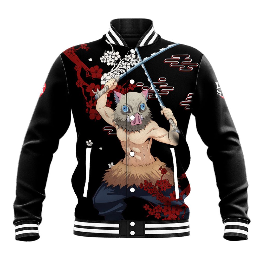 Inosuke Hashibira Baseball Jacket Ts04