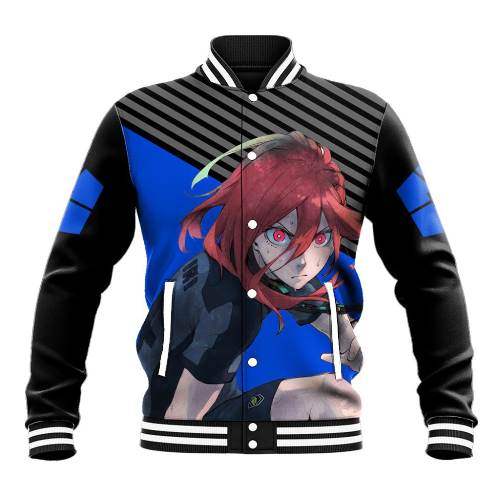 Hyoma Chigiri Blue Lock Baseball Jacket Anime Style Ts04