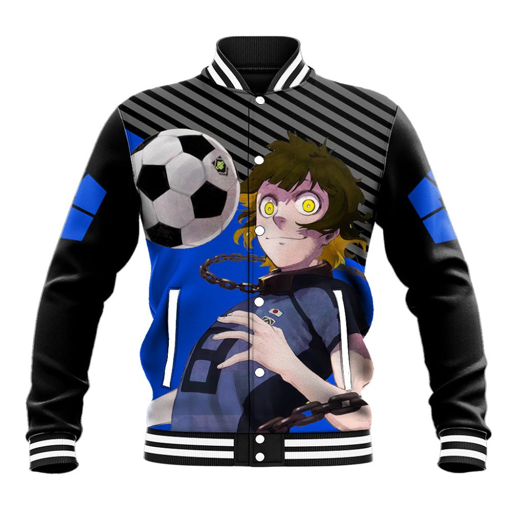 Meguru Bachira Blue Lock Baseball Jacket Anime Style Ts04