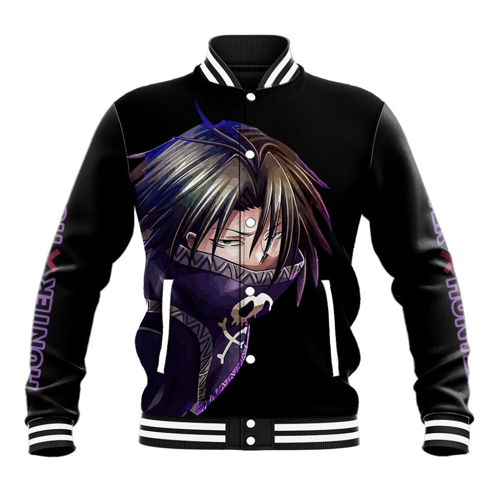 Feitan Portor Hunter X Hunter Baseball Jacket Anime Style Ts04