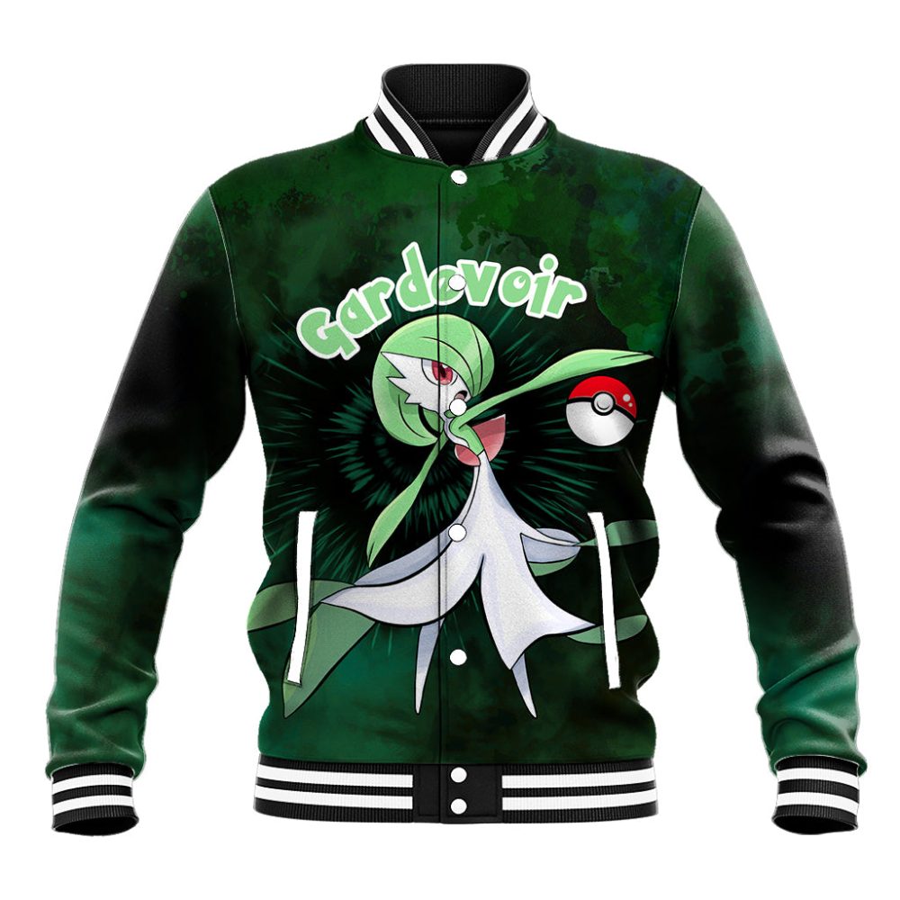 Gardevoir - Tie Dye Style Baseball Jacket Ts04