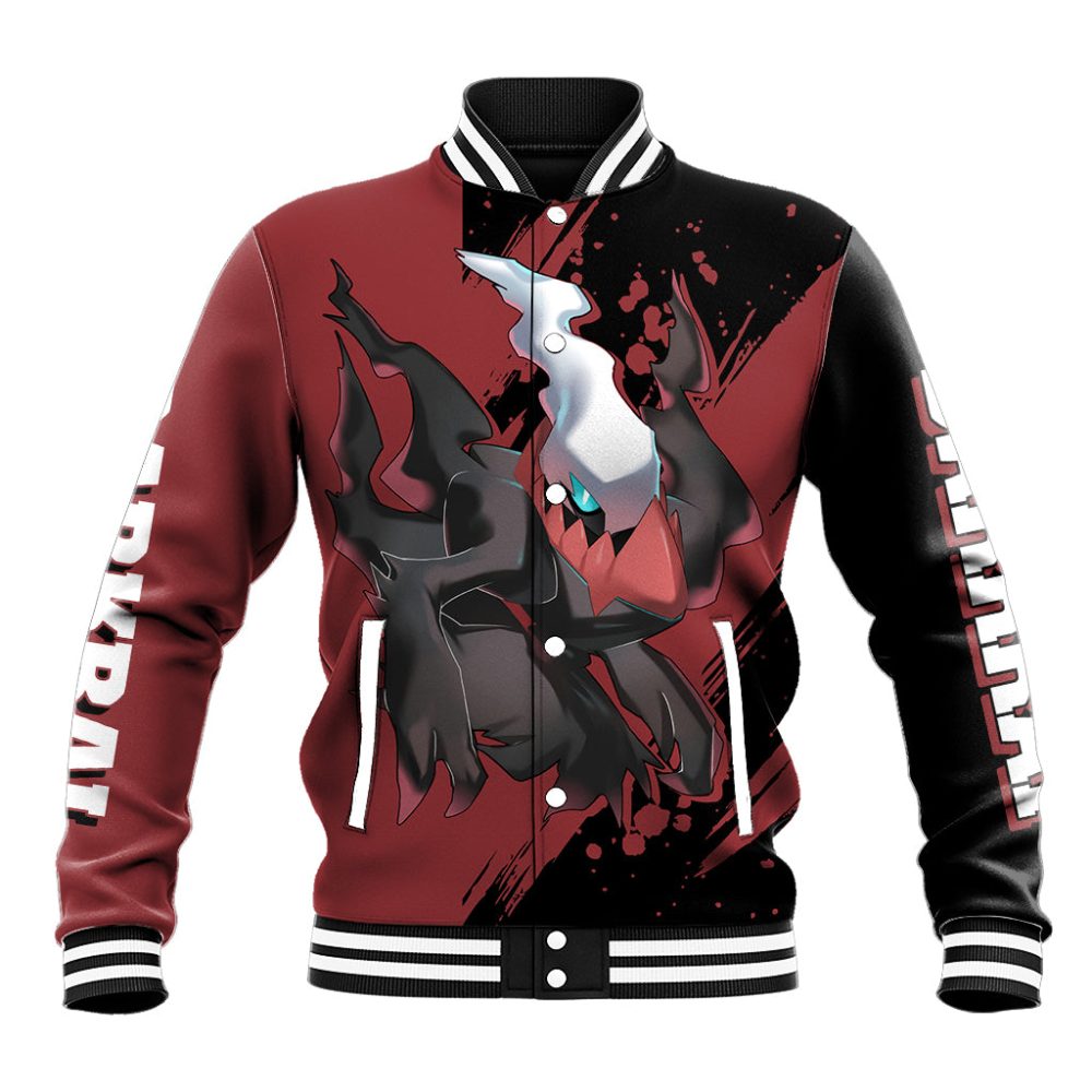 Darkrai Pokemon Anime Baseball Jacket Ts04
