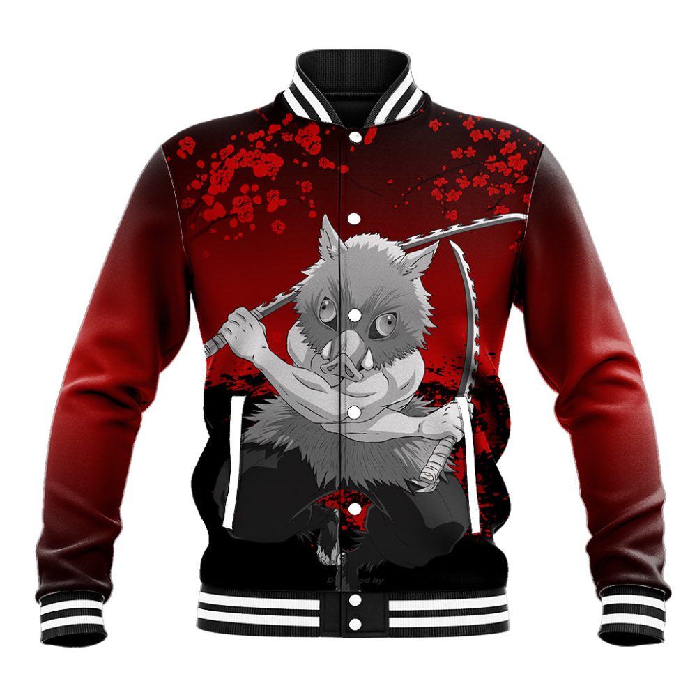 Inosuke - Japan Art Baseball Jacket Ts04