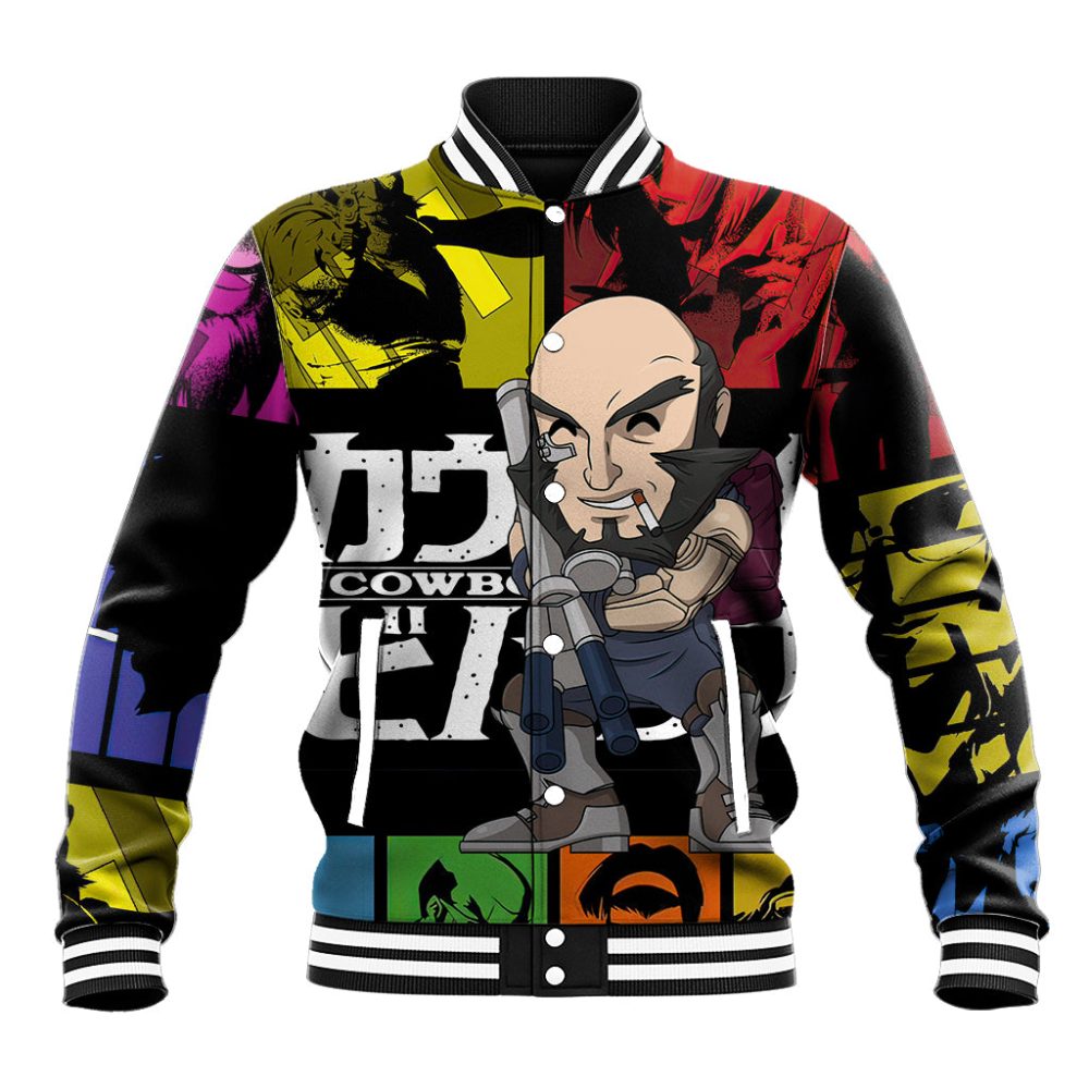 Black Jet Baseball Jacket Ts04