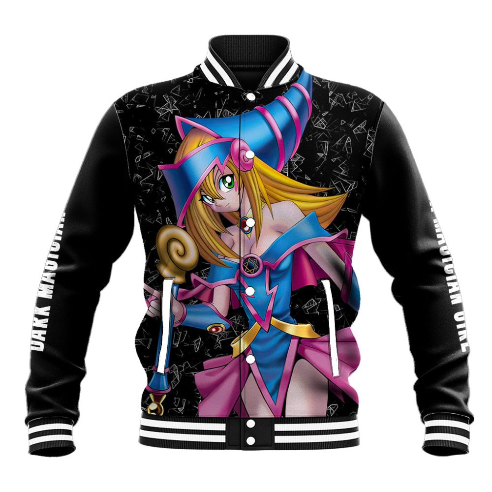 Dark Magician Girl Baseball Jacket Yu-Gi-Oh Ts04