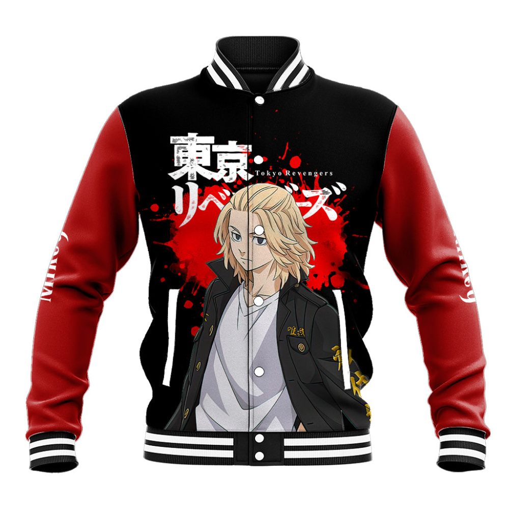 Manjirou Sano Mikey Baseball Jacket Tokyo Revengers Ts04