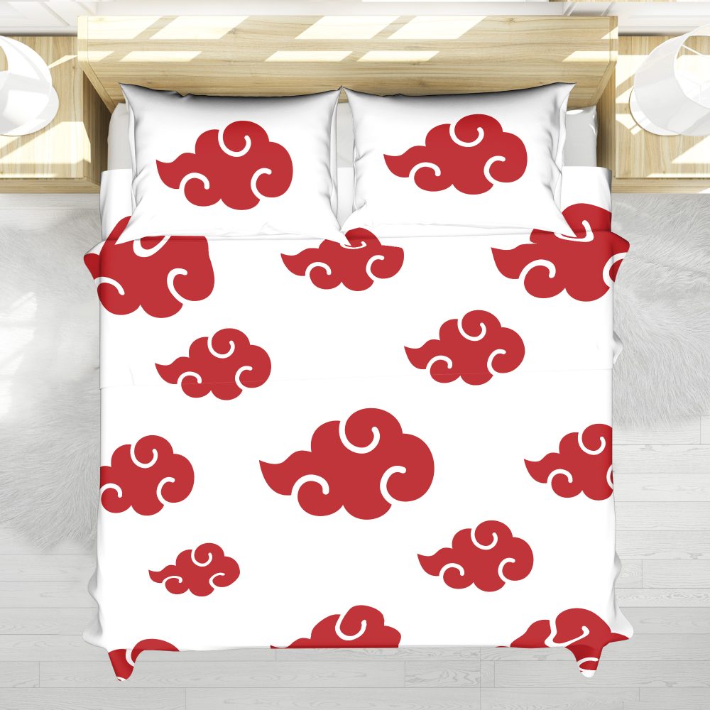 White Akatsuki Bedding Set